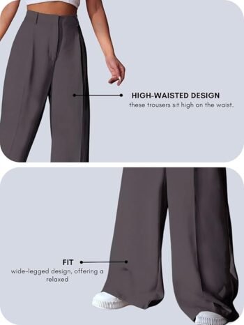 High Waist Trousers for Women - Image 3